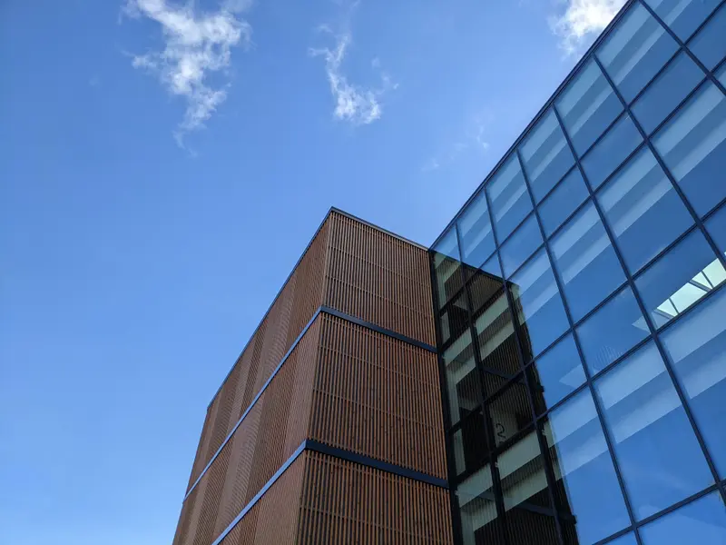 Modern Architecture With Wood Panels