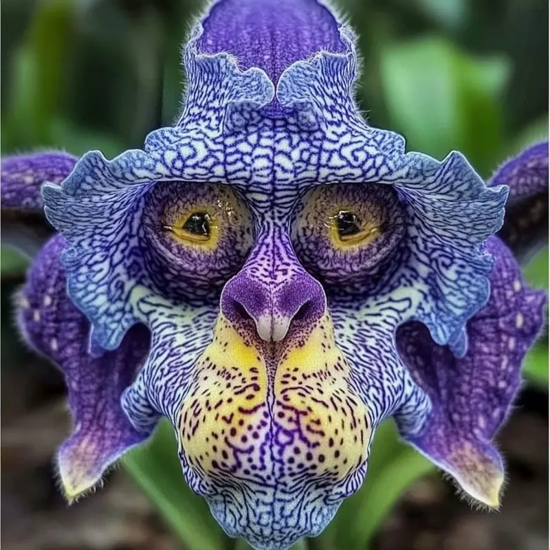 Monkey-faced Flower Transformation