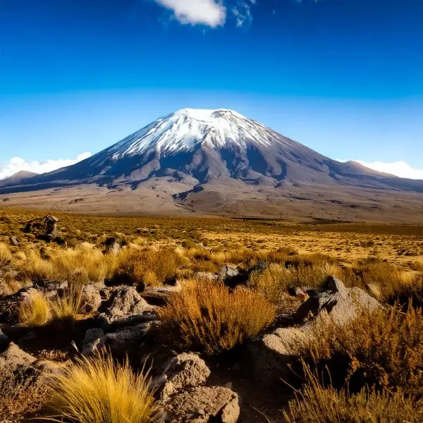 Mountain Landscape Under Blue Sky