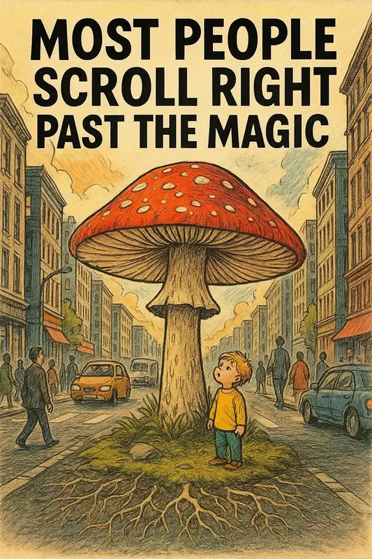 Mushroom Boy And City