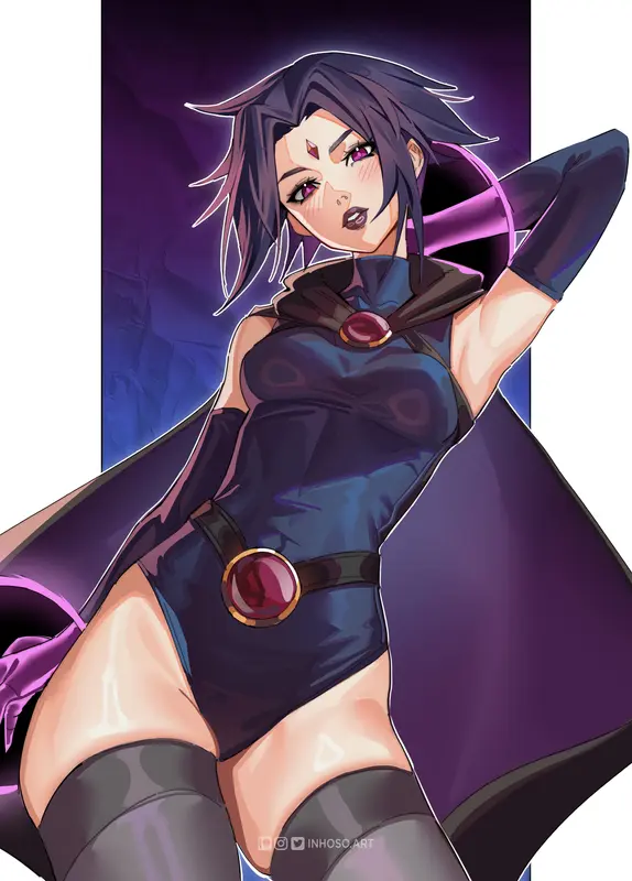 Mystical Female Warrior Illustration