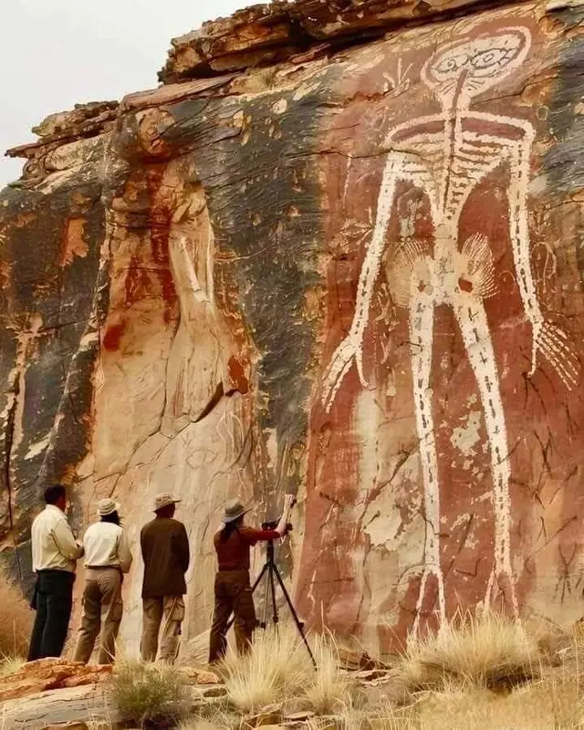 Observation Of Ancient Rock Art