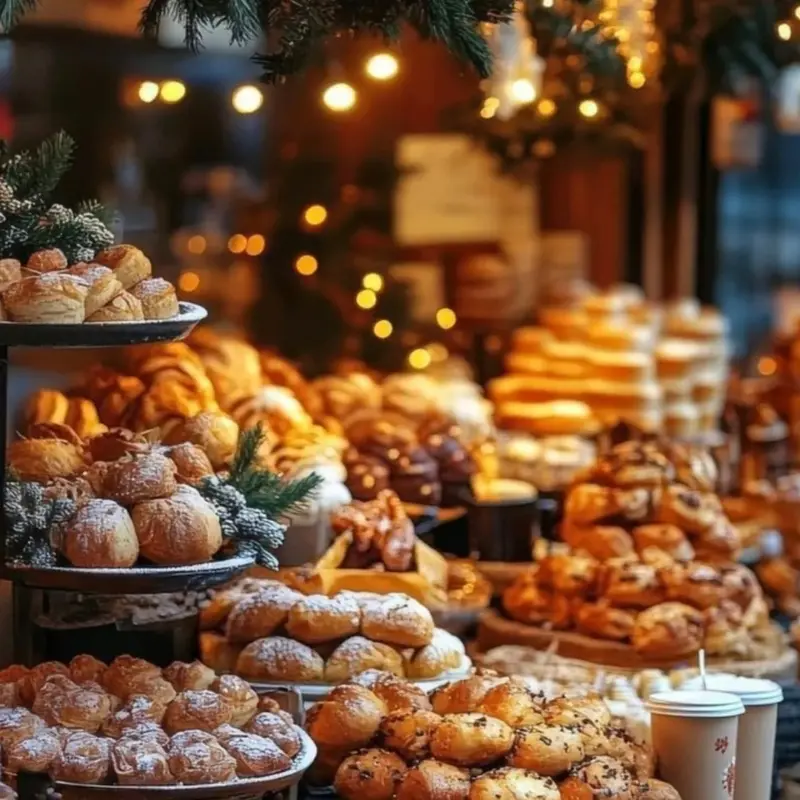 Pastries Shop Display AI-Generated