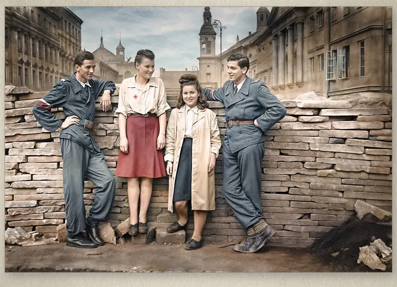 People In Vintage Attire