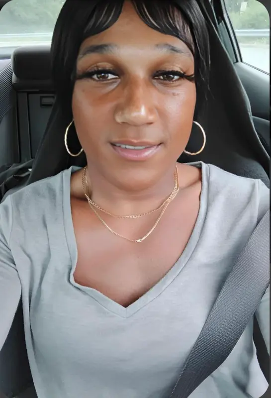 Person In Car Selfie