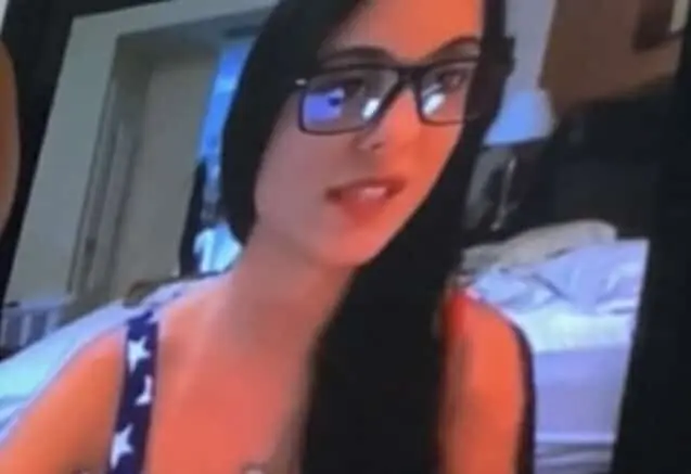 Person On Video Call Screen