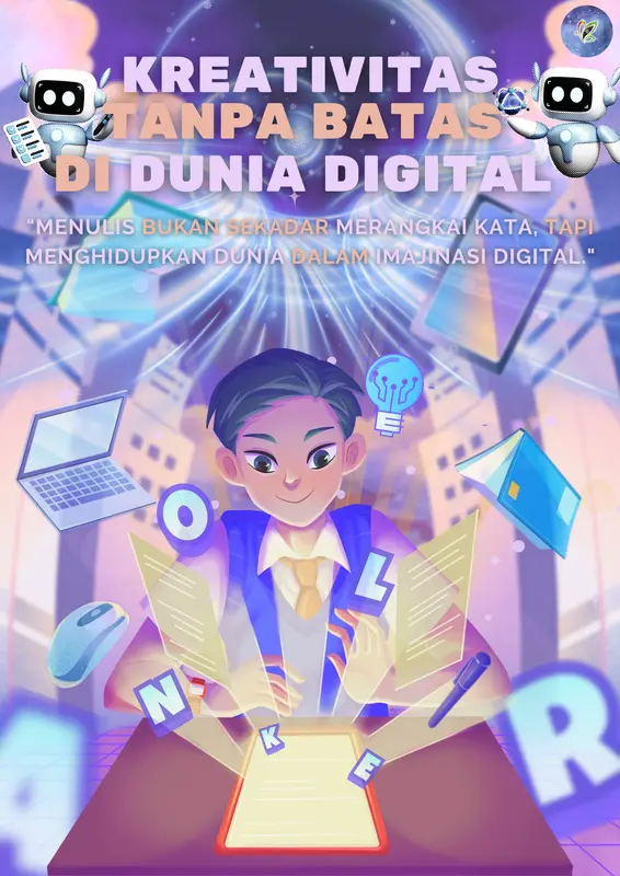 Person Reading In Digital Environment