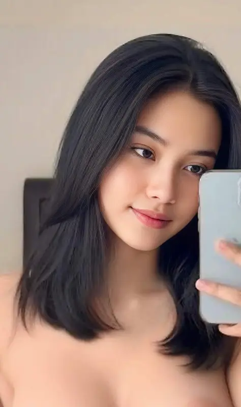 Person Taking A Selfie