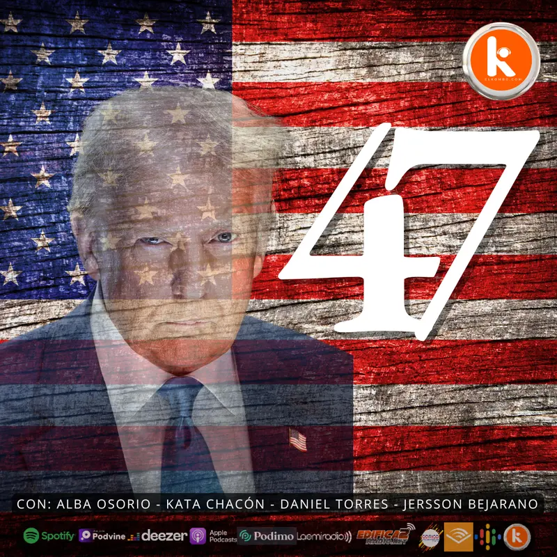 Person With US Flag Overlay