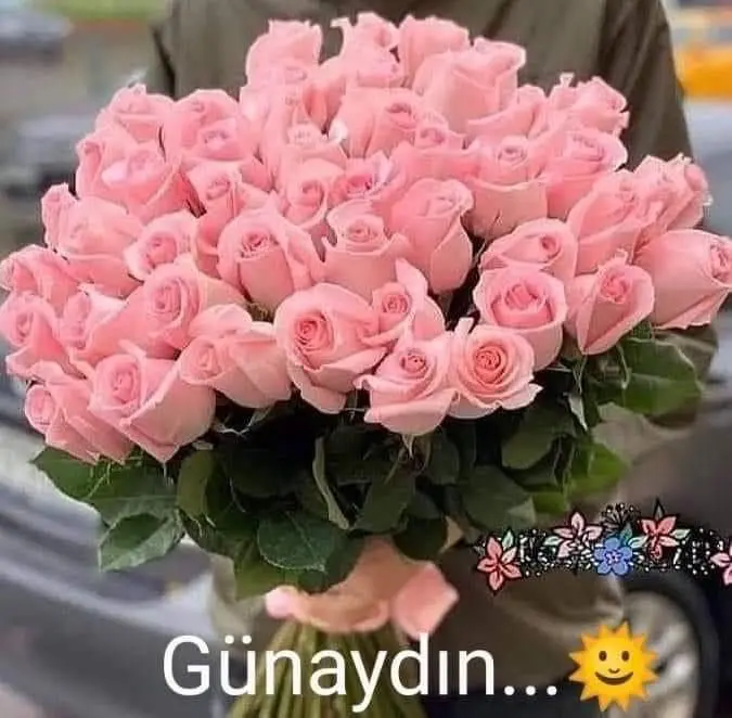 Pink Roses Bouquet Greeting