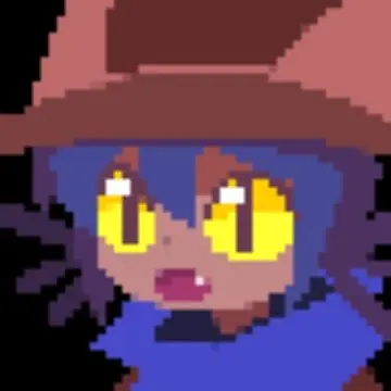 Pixel Art Surprised Character
