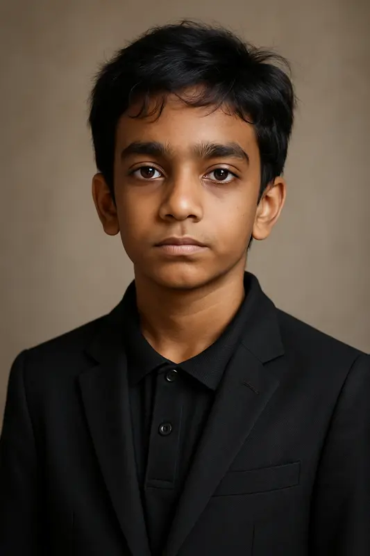 Portrait Of Young Person