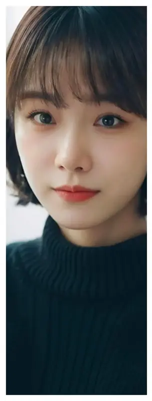 Portrait: Woman In Black Turtleneck