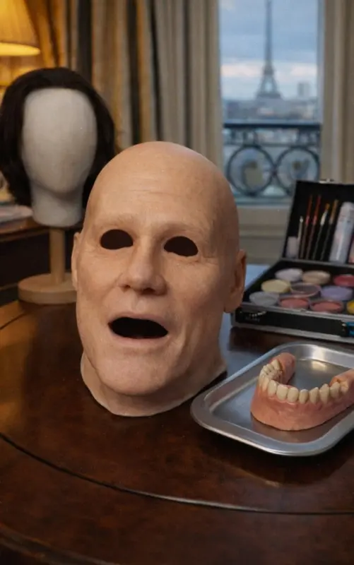 Prosthetic Mask and Dentures Setup