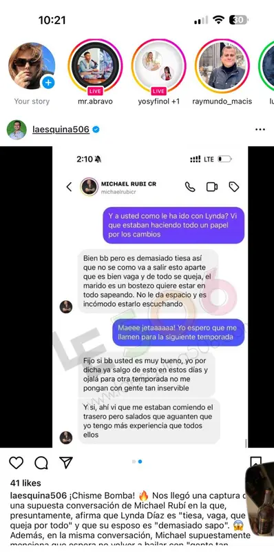 Screenshot Of Text Conversation