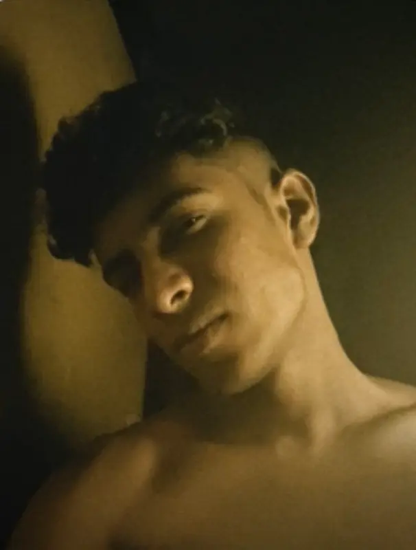 Sepia Portrait Of Young Man