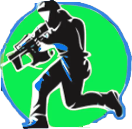 Silhouette Soldier With Rifle