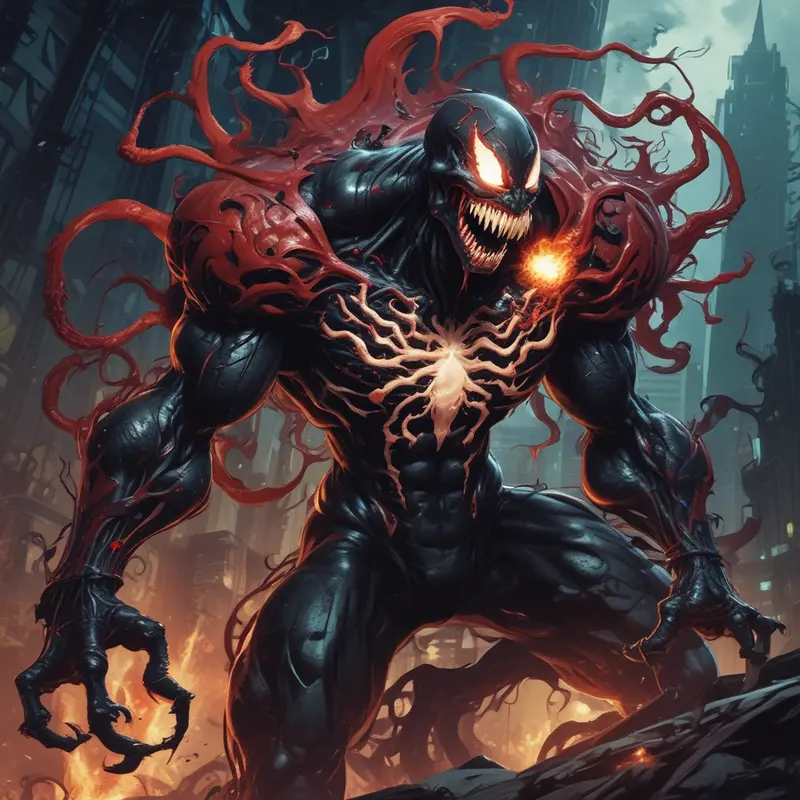 Sinister Urban Monster Illustration