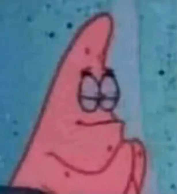 Skeptical Patrick Star Expression