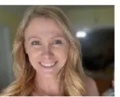 Smiling Blonde Woman Portrait