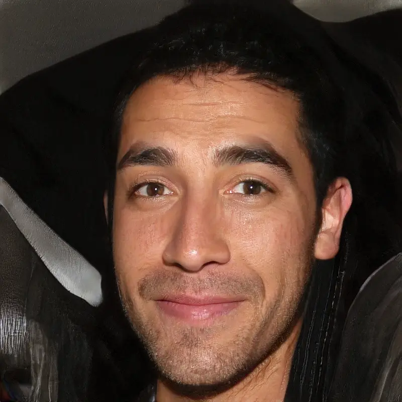 Smiling Man AI Portrait