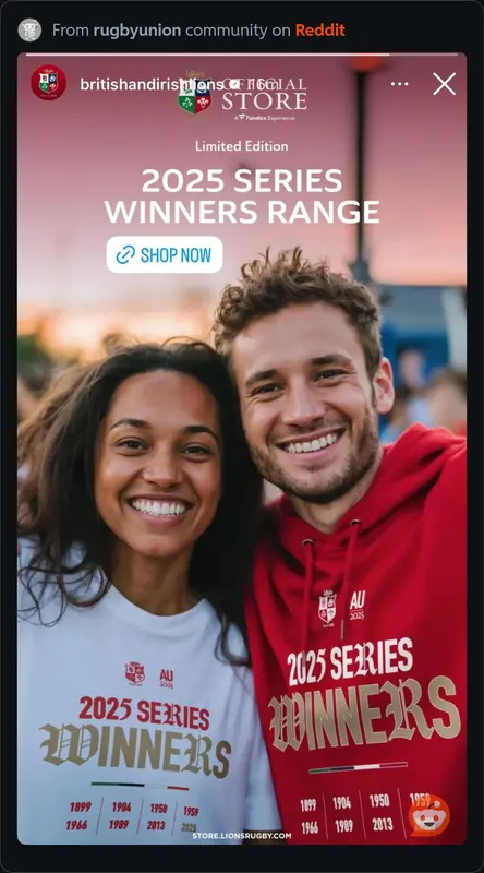 Smiling People With Winning Apparel
