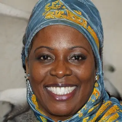 Smiling Woman In Headscarf