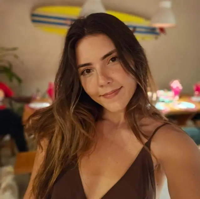 Smiling Woman Indoors