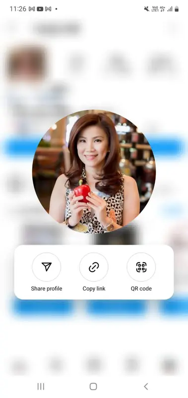 Smiling Woman With Apple