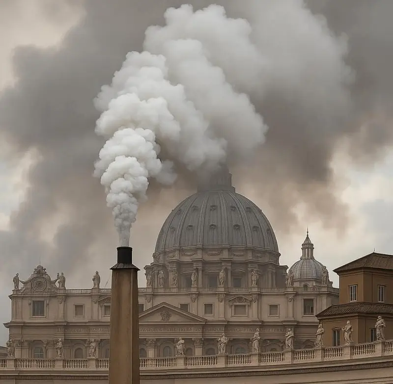 Smoke, Vatican, And Architecture