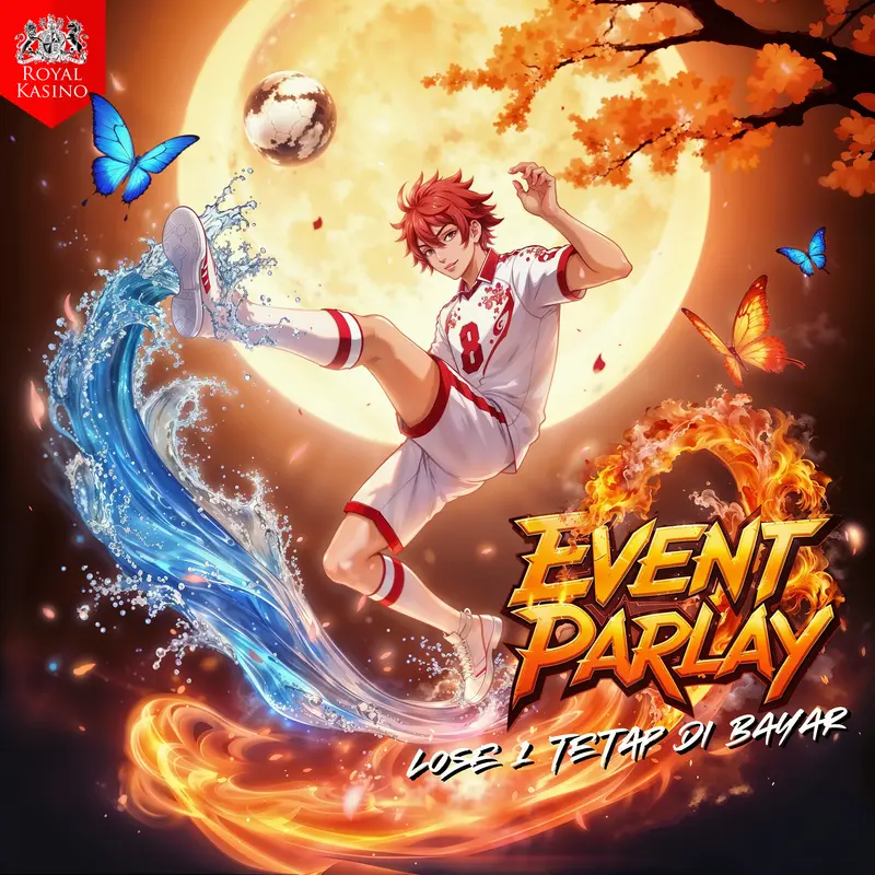 Soccer Player With Elemental Effects