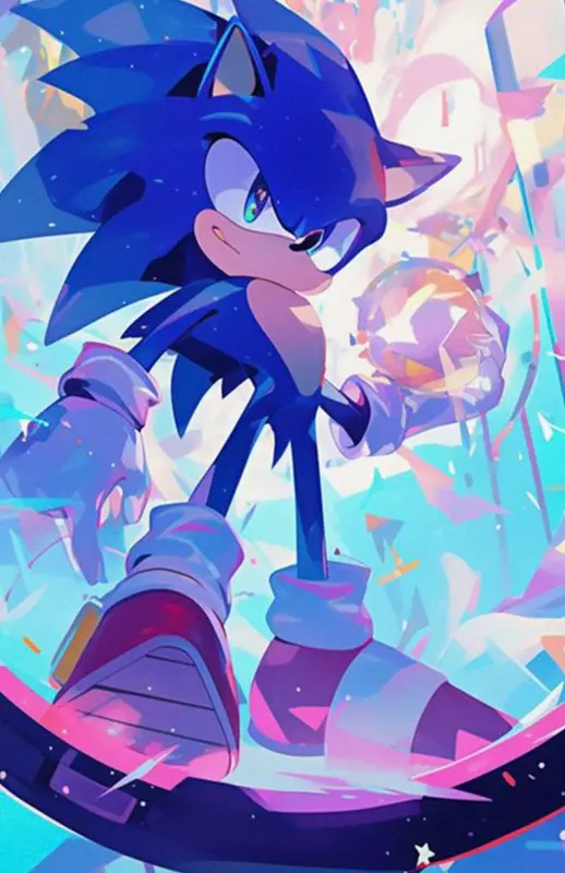 Sonic With Energy Orb