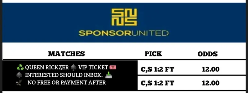 Sports Betting Slip Layout