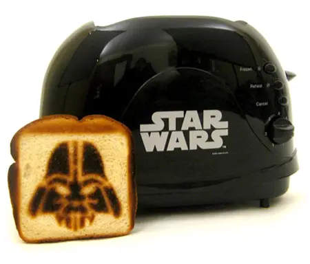 Star Wars Toaster Makes Darth Toast