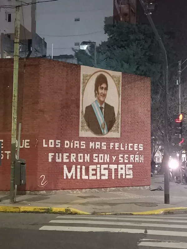 Street Mural Political Message