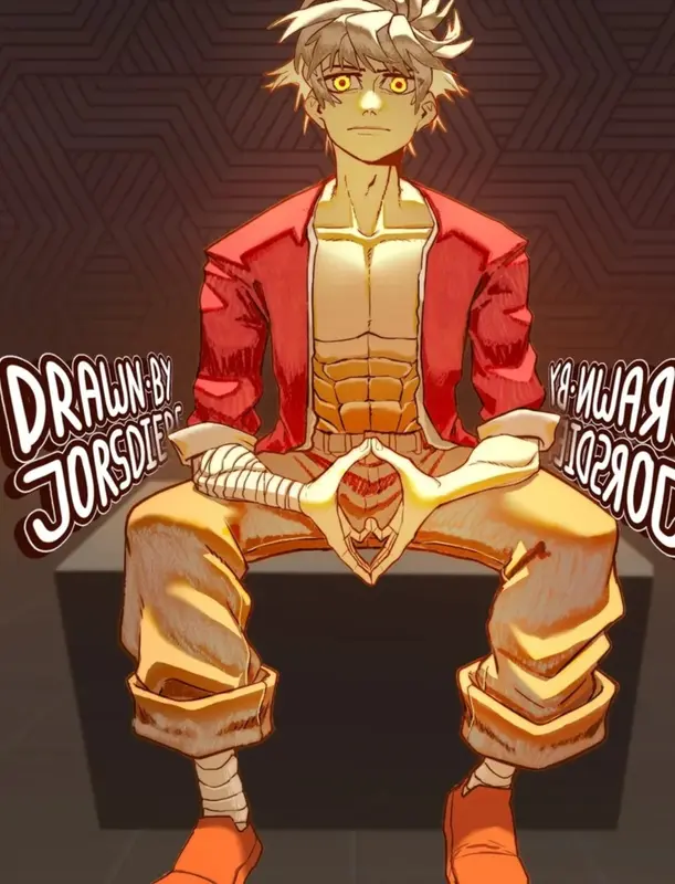 Stylized Character With Glowing Eyes