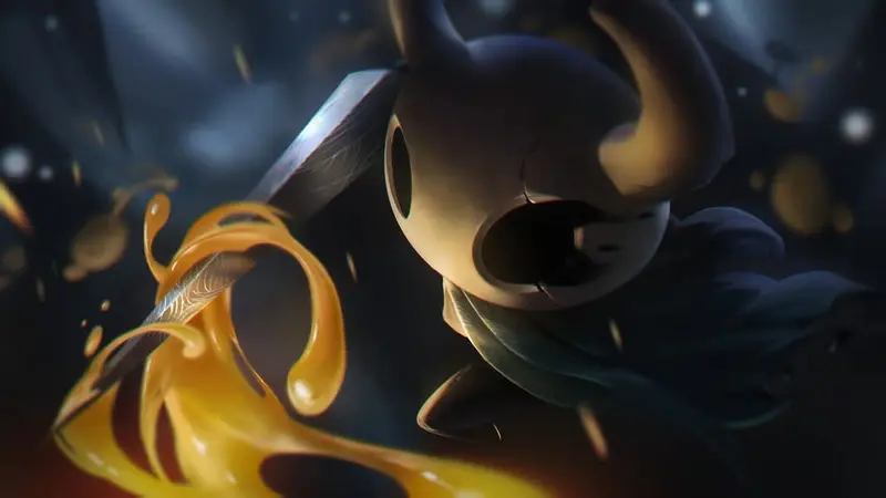 Stylized Knight With Weapon