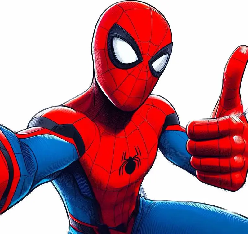 Superhero Thumbs-Up Pose