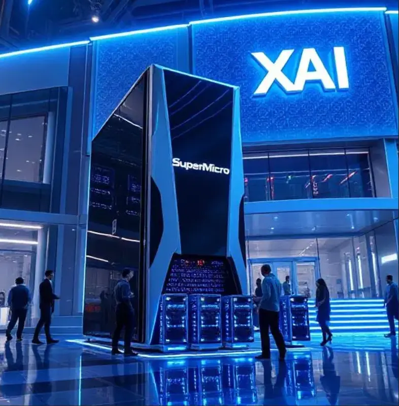 SuperMicro Server In Tech Expo