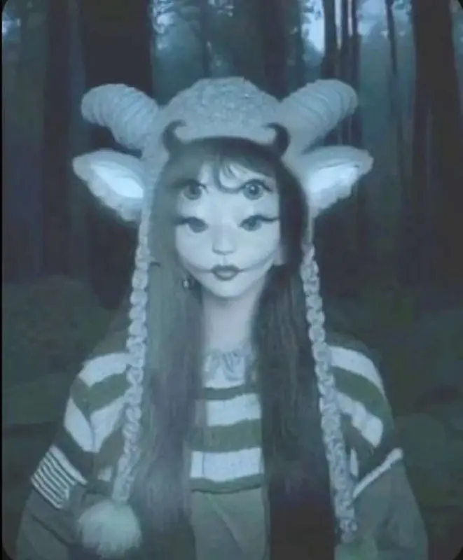 Surreal Multiple-eyed Portrait