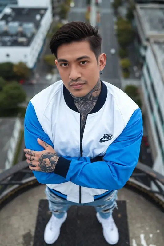 Tattooed Man Urban Style