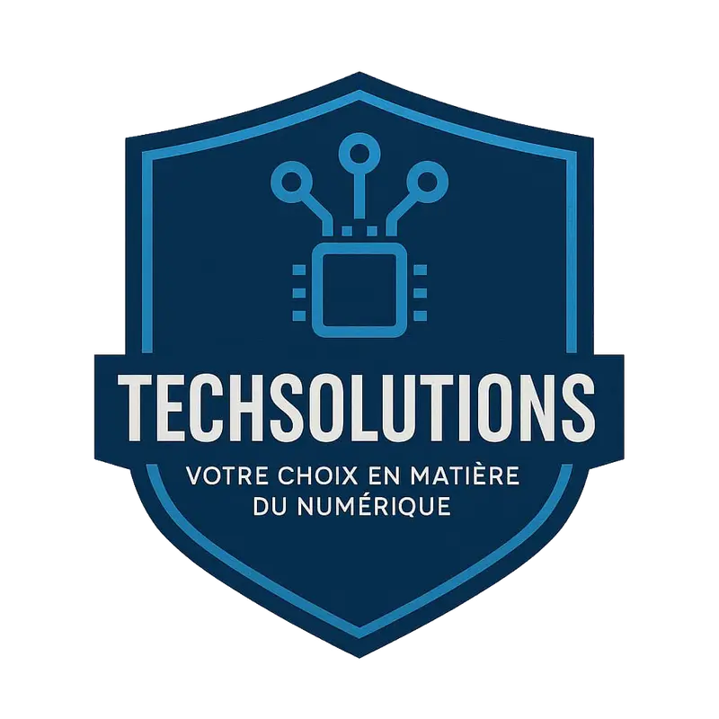 Tech Solutions Logo Design