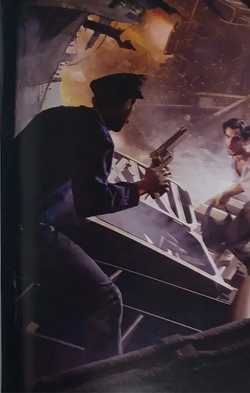 Tense Scene With Weapon