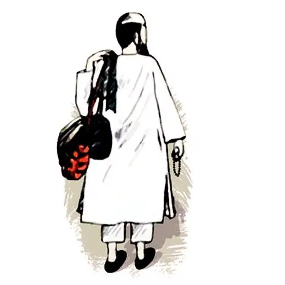 Traditional Attire With Bags