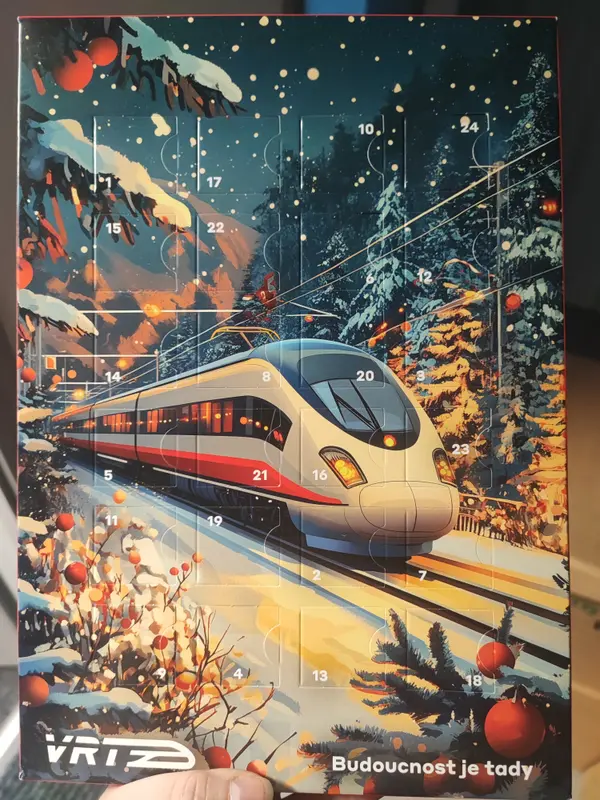 Train Advent Calendar Design