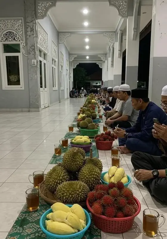 Tropical Fruit Feast Gathering