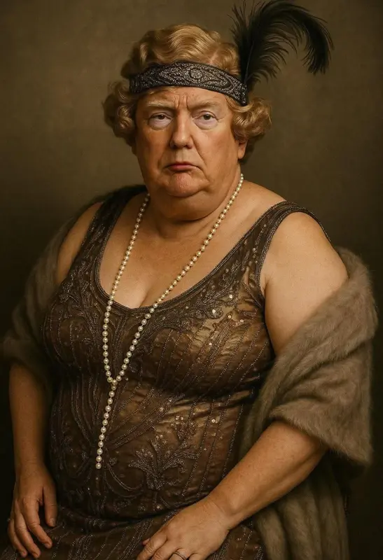 Trump As A Flapper