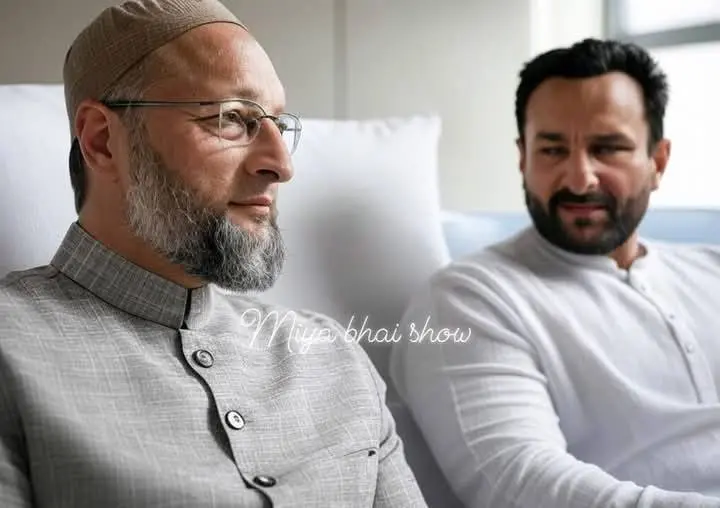 Two Men Seated Conversation