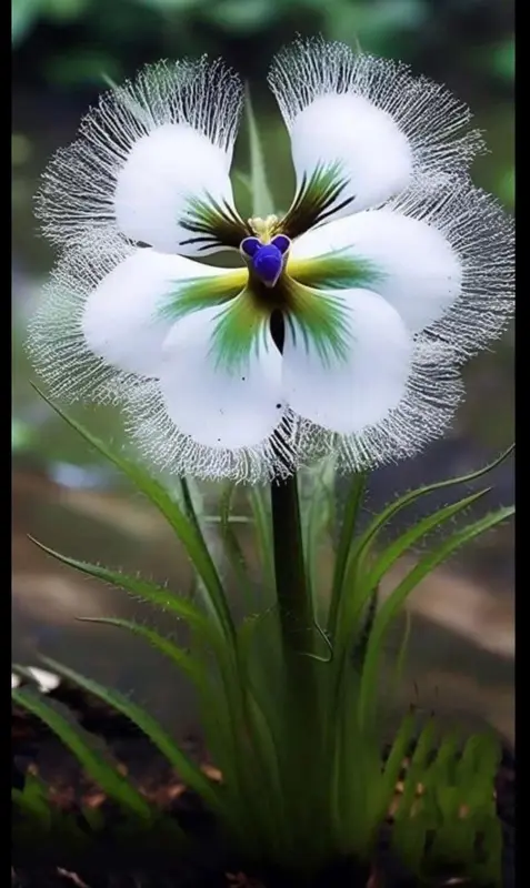 Unique AI-generated Flower Design