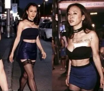 Urban Night Style Woman